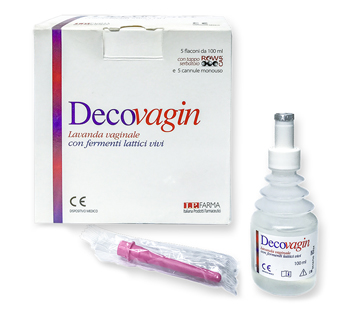 DECOVAGIN 5 FLACONI DA 100 ML + 5 CANNULE MONOUSO - Farmadott.it
