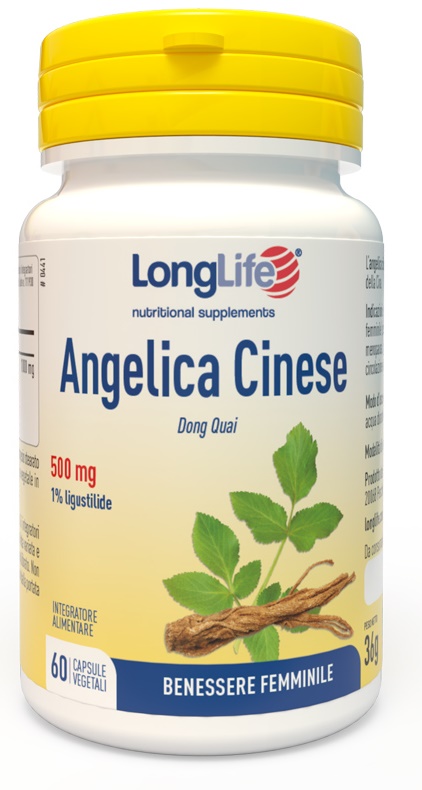 LONGLIFE ANGELICA CINESE 60 CAPSULE VEGETALI - Farmadott.it