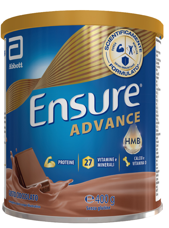 ENSURE ADVANCE CIOCCOLATO 400 G - Farmadott.it
