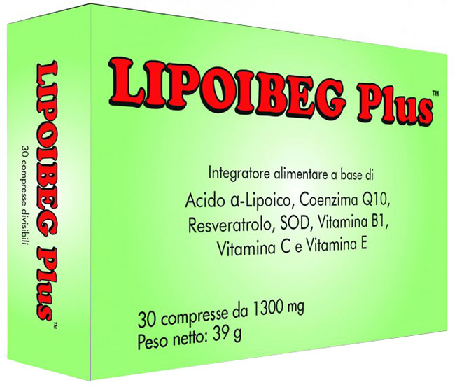 LIPOIBEG PLUS 30 COMPRESSE DA 1300 MG - Farmadott.it