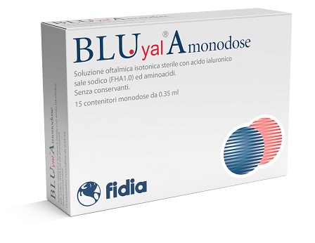 BLU YAL A MONODOSE GOCCE OCULARI 15 FLACONCINI 0,35 ML - Farmadott.it