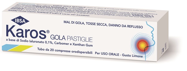 KAROS GOLA 20 PASTIGLIE ORODISPERSIBILI - Farmadott.it