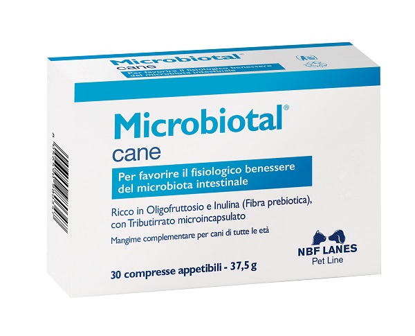MICROBIOTAL CANE BLISTER 30 COMPRESSE APPETIBILI - Farmadott.it