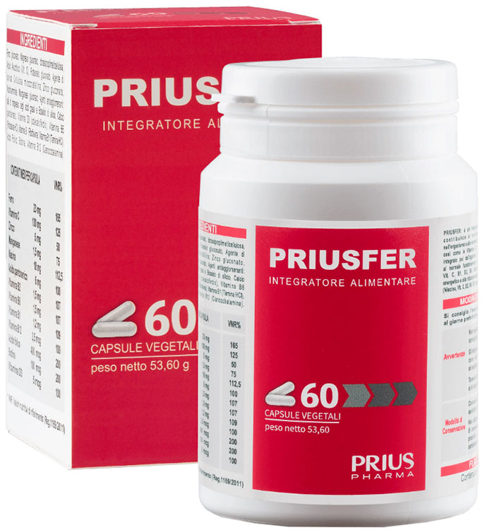 PRIUSFER 60 CAPSULE - Farmadott.it