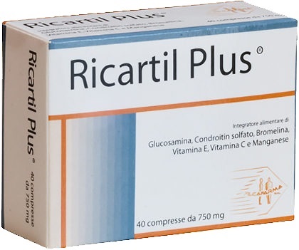 RICARTIL PLUS 40 COMPRESSE - Farmadott.it