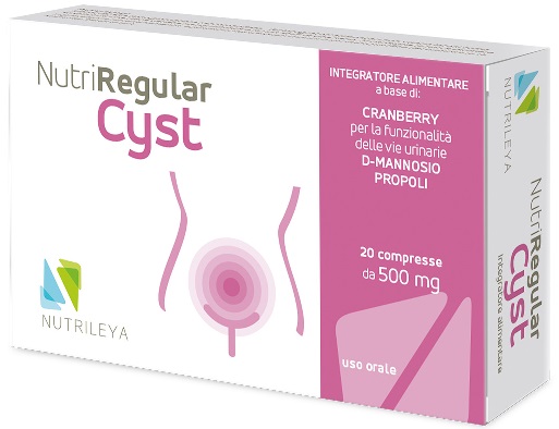 NUTRIREGULAR CYST 20 CAPSULE 500 MG - Farmadott.it