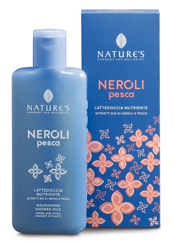 NATURE'S NEROLI E PESCA LATTE DOCCIA NUTRIENTE 200 ML - Farmadott.it