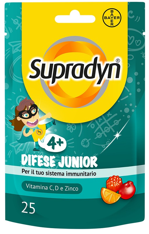 SUPRADYN DIFESE JUNIOR 25 CARAMELLE GOMMOSE - Farmadott.it