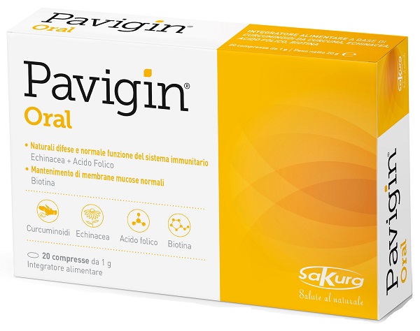 PAVIGIN ORAL 20 COMPRESSE - Farmadott.it