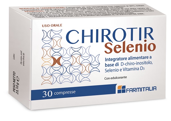 CHIROTIR SELENIO 30 COMPRESSE - Farmadott.it