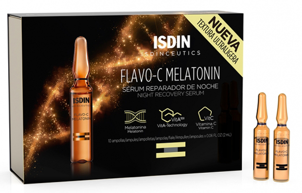 ISDINCEUTICS FLAVO C MELATONIN 10 FIALE - Farmadott.it