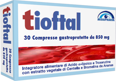 TIOFTAL 30 COMPRESSE GASTROPROTETTE - Farmadott.it