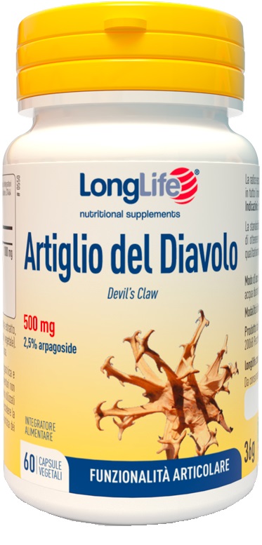 LONGLIFE ARTIGLIO DEL DIAVOLO 2% 60 CAPSULE - Farmadott.it