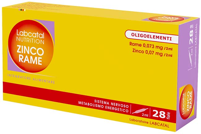 LABCATAL NUTRITION ZINCO RAME 28 FIALE 2 ML - Farmadott.it