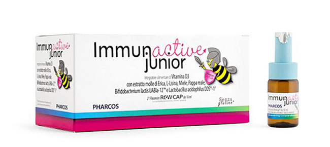 IMMUNACTIVE JUNIOR PHARCOS 21 FIALE 10 ML - Farmadott.it