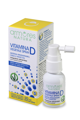 ARMORES NATURA VITAMINA D VEGETALE SPRAY 20 ML - Farmadott.it