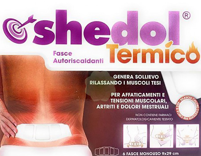 CEROTTO AUTORISCALDANTE SHEDOL TERMICO 6 PEZZI - Farmadott.it
