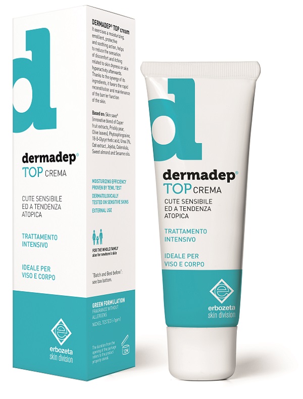 DERMADEP TOP CREMA CUTE SENSIBILE E A TENDENZA ATOPICA TRATTAMENTO INTENSIVO 50 ML - Farmadott.it