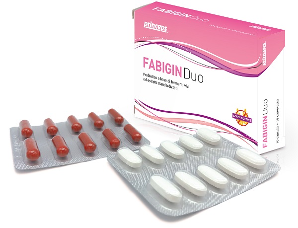 FABIGIN DUO 10 CAPSULE 10 COMPRESSE - Farmadott.it