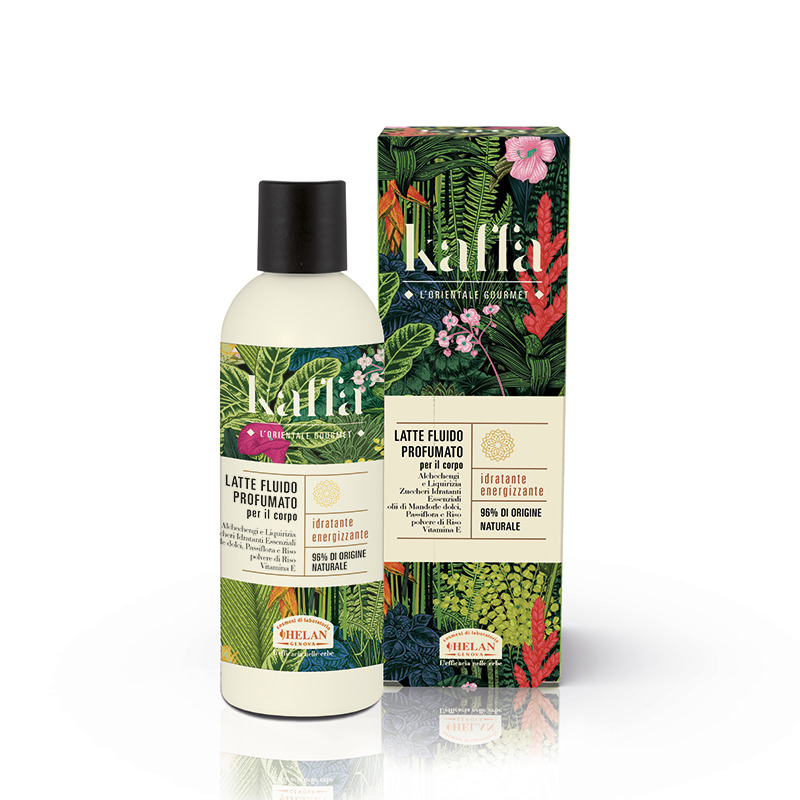 HELAN KAFFA LATTE FLUIDO PROFUMATO PER IL CORPO 200 ML - Farmadott.it