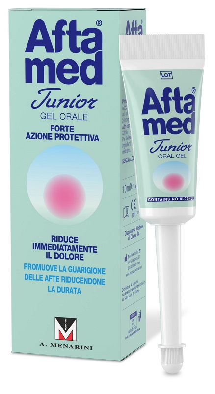 GEL AFTAMED JUNIOR ACIDO IALURONICO 10 ML - Farmadott.it