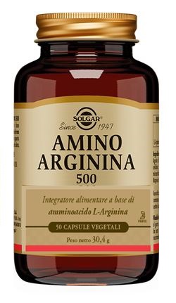AMINO ARGININA 500 50 CAPSULE VEGETALI - Farmadott.it