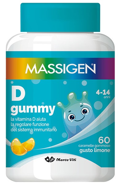 MASSIGEN D GUMMY 60 CARAMELLE - Farmadott.it