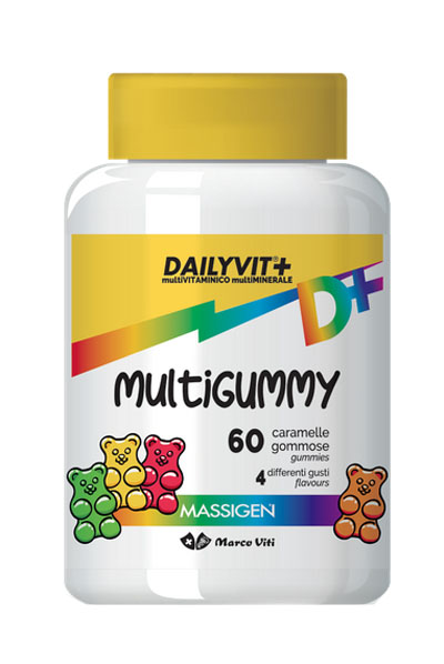 MASSIGEN MULTIGUMMY 60 CARAMELLE GOMMOSE - Farmadott.it