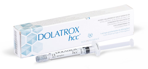 DOLATROX HCC SIRINGA PRERIEMPITA INTRA-ARTICOLARE ACIDO IALURONICO 3 ML - Farmadott.it