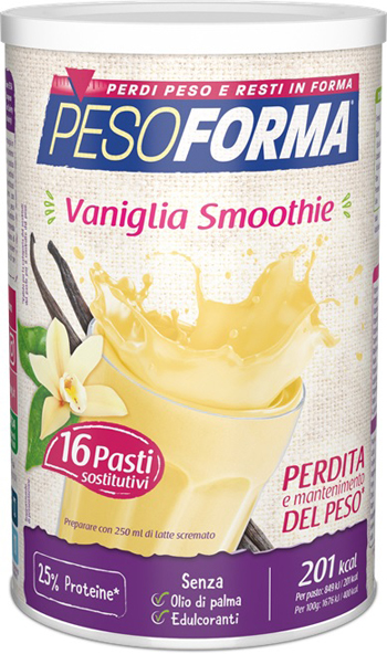 PESOFORMA VANIGLIA SMOOTHIE 436 G - Farmadott.it