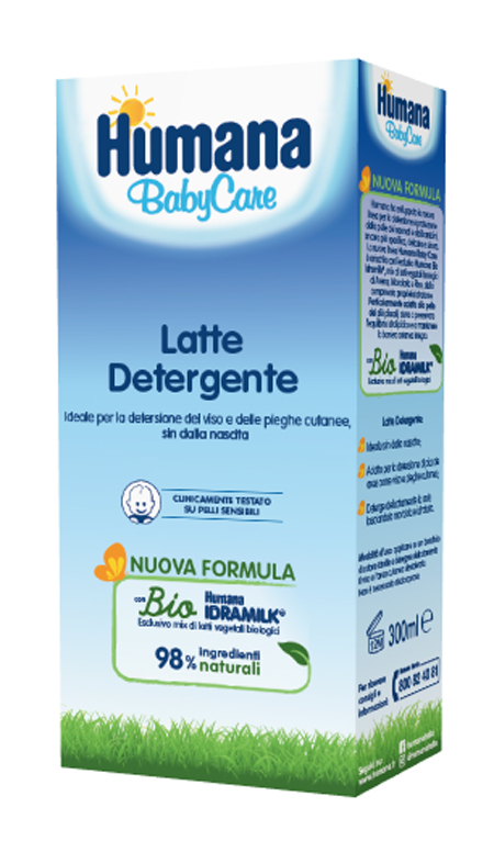 HUMANA BABY CARE LATTE DETERGENTE 300 ML - Farmadott.it