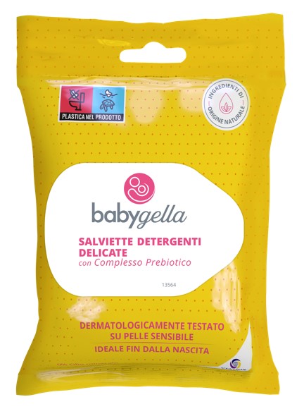 BABYGELLA PREBIOTIC SALVIETTINE 15 PEZZI - Farmadott.it