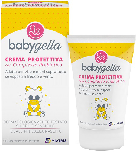 BABYGELLA PREBIOTIC CREMA PROTETTIVA VISO E MANI 50 ML - Farmadott.it