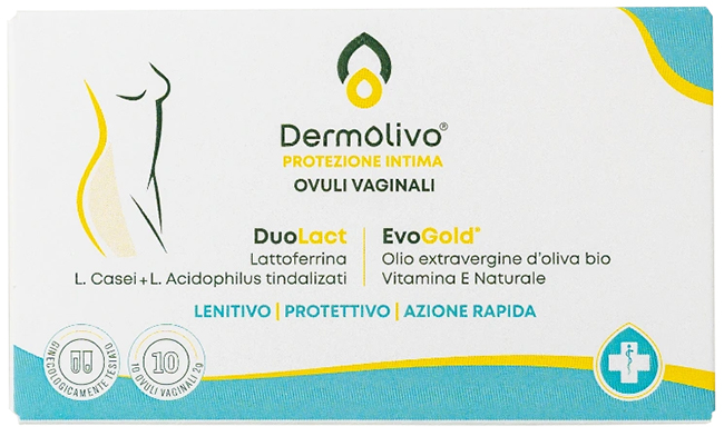 DERMOLIVO OVULI VAGINALI 10 PEZZI - Farmadott.it