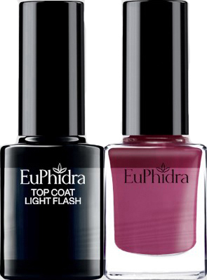 EUPHIDRA SMALTO SEMIPERM+TOP COAT LIGHT PROTETTIVO SP02 10 ML - Farmadott.it