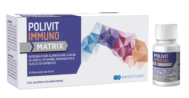 POLIVIT IMMUNO MATRIX 10 FLACONCINI DA 10 ML - Farmadott.it