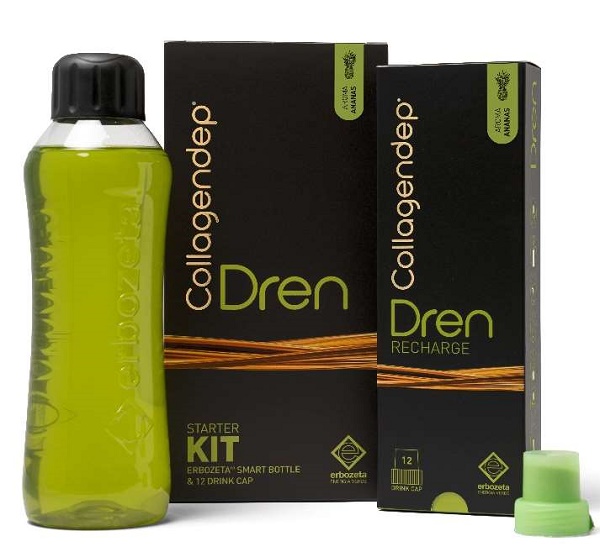 COLLAGENDEP DREN STARTER KIT 12 DRINK CAP + SMART BOTTLE - Farmadott.it