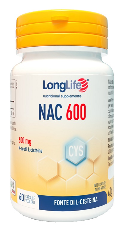 LONGLIFE NAC 600MG 60 CAPSULE - Farmadott.it