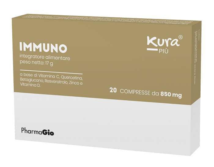 KURA PIU' IMMUNO 20 COMPRESSE - Farmadott.it