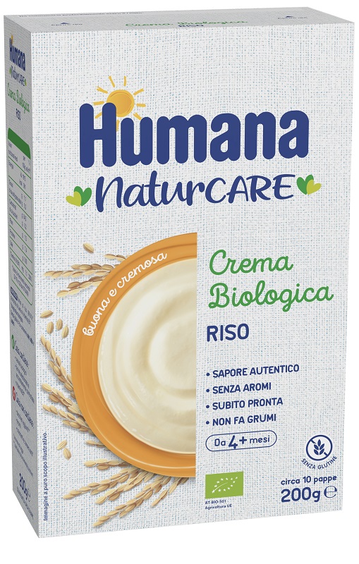 HUMANA CREMA DI RISO BIOLOGICO 200 G - Farmadott.it