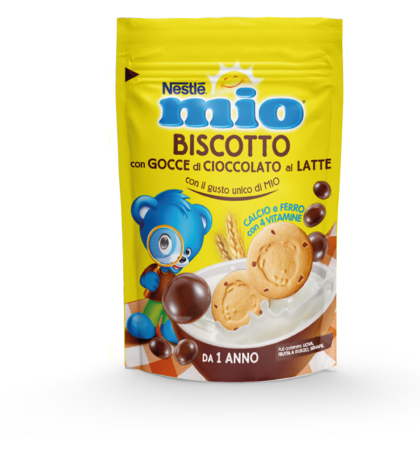 MIO BISCOTTO GOCCE CIOCCOLATO AL LATTE 150 G - Farmadott.it