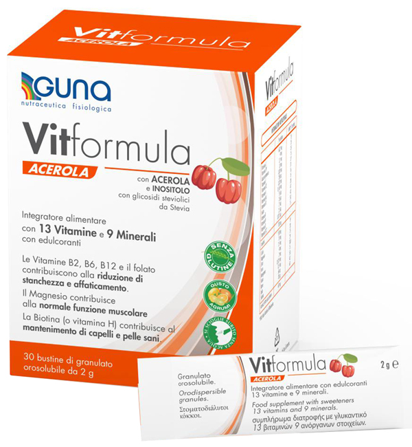 VITFORMULA ACEROLA 30 STICK 2 G - Farmadott.it
