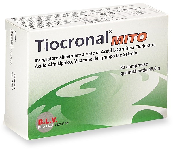 TIOCRONAL MITO 30 COMPRESSE - Farmadott.it
