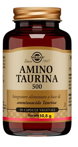 AMINO TAURINA 500 50 CAPSULE VEGETALI - Farmadott.it