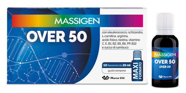 MASSIGEN OVER 50 10 FLACONI DA 25 ML - Farmadott.it