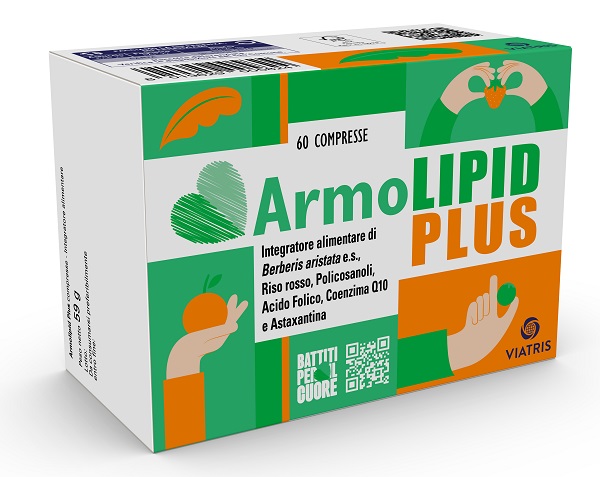 ARMOLIPID PLUS 60 COMPRESSE EDIZIONE LIMITATA BATTITI PER IL CUORE 2024 - Farmadott.it