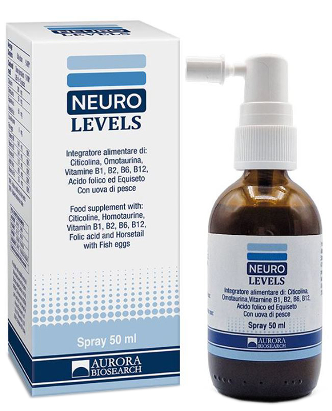 NEURO LEVELS SPRAY 50 ML - Farmadott.it