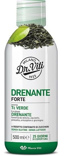 DR VITI DRENANTE FORTE TE VERDE 500 ML SENZA ZUCCHERI - Farmadott.it
