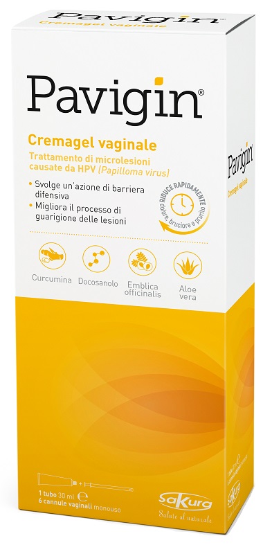 PAVIGIN CREMAGEL VAGINALE 30 ML CON 6 CANNULE VAGINALI MONOUSO - Farmadott.it