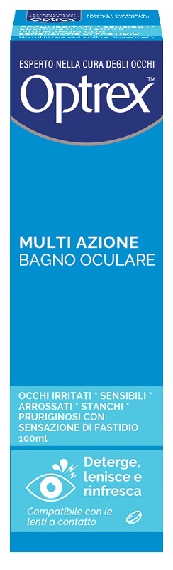 BAGNO OCULARE OPTREX MULTI AZIONE 100 ML - Farmadott.it